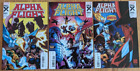 Lot de trois Alpha Flight Comics 1, 2, 3 2023
