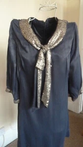 100% silk india dress tunic French Connection size 6 - Picture 1 of 8