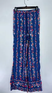 Flying Tomato Womens Palazzo Pants Floral Print Multicolor Size Medium. - Picture 1 of 14