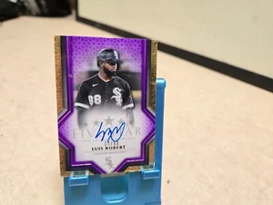 DAMAGED 2023 Topps Five Star Autographs Purple #FSALRO Luis Robert Auto /50 - Picture 1 of 4
