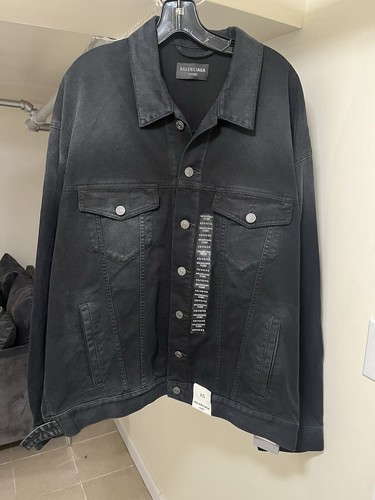 Giacca denim oversize Balenciaga taglia XS