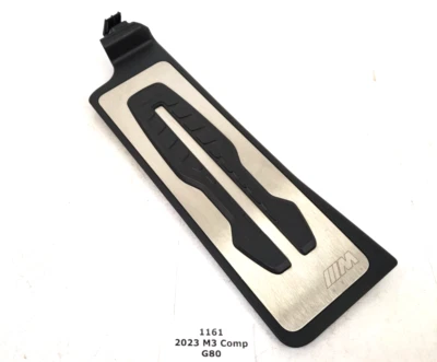✅ 21-24 OEM BMW G80 M3 Competition Foot Rest Kick Dead Pedal Cover Pad - Image 1 of 4