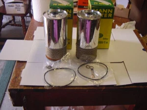 2 Mann Oil Filters Mercedes Benz 240D 300D + Turbo 300TD + Turbo 300CD 300SD - Picture 1 of 5