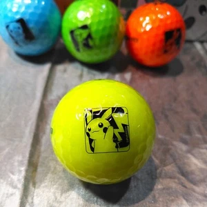 Pokemon Colour Golf Balls  via FedEx Free Shipping for US Pokémon Co. NEW 4Balls - Picture 1 of 24