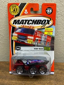 Vintage Matchbox #55 Dump Truck ~ 2001 Mattel 50-year Series ~China - Picture 1 of 4