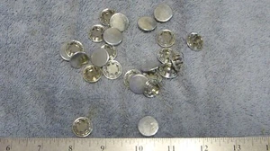 Chrome Plug Button 25- 1/2" Hole Size, .037"-.078" Max Working Thickness - Picture 1 of 1