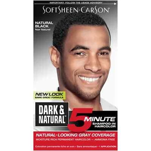 SoftSheen Carson Permanent Hair Color, Natural Black ~ New & Sealed - Picture 1 of 1