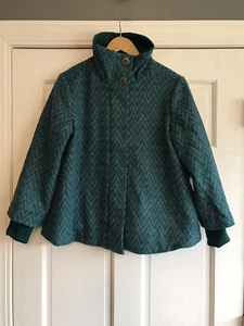 Chaqueta Prana Lily con Cremallera Aislada de Lana Lirio Azul Profundo Para Mujer Talla Pequeña - Imagen 1 de 3