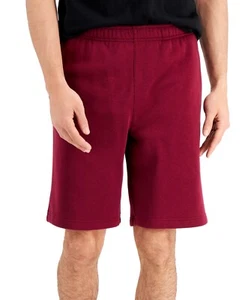 ID Ideology Men's Malbec Maroon Fleece Shorts - Sz M/L - NWT - Picture 1 of 6