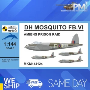 Mark I MKM144124 1/144 de Havilland DH.98 Mosquito FB.VI Amiens Prison Raid - Photo 1/11