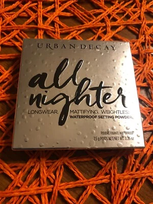 NIB Full Size Urban Decay ALL NIGHTER Longwear Mattifying Setting Powder - Image 1 of 2