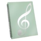 Sheet Music Folder, 60 Pages, Sheet Music/Holder,Fits Letter Size A4,7861