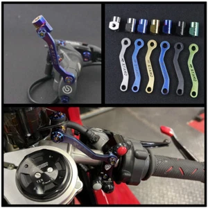 Motorcycle Direct push pump&RCS19CC Big oiler Titanium bracket,adapter,screws - Picture 1 of 25