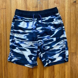 Gap Kids Boys Swim Trunks Navy Blue Size Medium Swim Shorts Beach Cruise - Picture 1 of 7