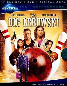 The Big Lebowski (Blu-ray + DVD + Digital Copy), New DVD, Tara Reid,Sam Elliott,