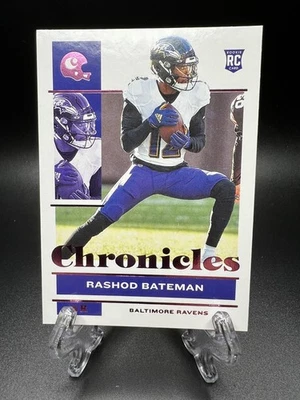 2021 Panini Chronicles - Rashod Bateman #8 Pink (RC) - Image 1 of 2