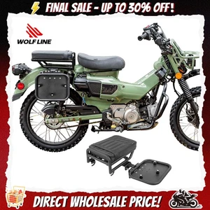 Luggage Rack Holder Seat Pillion Pad Saddlebag Shelf For Trail Hunter Cub CT 125 - Picture 1 of 40