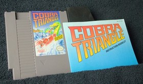 Tri&aacute;ngulo Cobra (NES) con manual, funda PROBADO