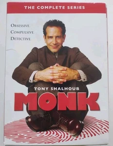 Monk The Complete Series DVD Box set Season 1-8 TONY SHALHOUB Original Release - Imagen 1 de 5