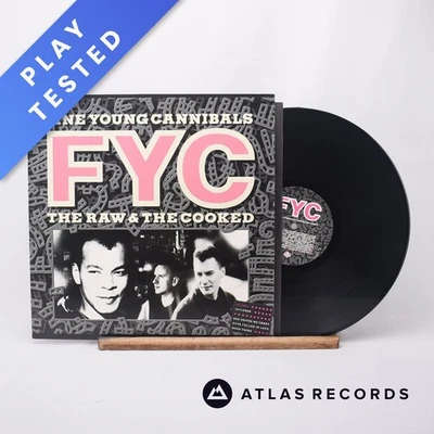 Fine Young Cannibals The Raw & The Cooked LP Album Vinyl Record - EX/EX - Image 1 of 4