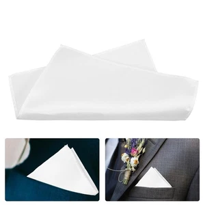 6 Piezas Traje Bolsillo Cuadrado Hombre para Hombre Accesorios Lino Cuadrados Preplegado - Imagen 1 de 12
