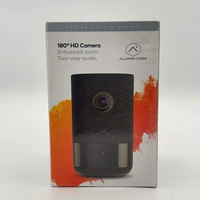 Alarm.com 180 Degree HD Camera ADC-V622 Black New - Image 1 of 4