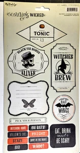 Something Wicked Halloween 2015 My Mind's Eye Sticker *Cut For Ship - Picture 1 of 3
