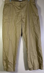 Bills Khakis Hose Herren 35x28 hellbraun beige khaki hergestellt in den USA Baumwolle Chinohose Bündchen - Bild 1 von 16