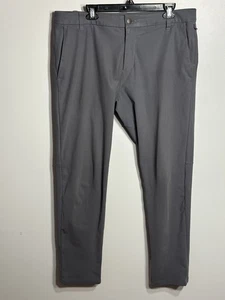 Lululemon Commission Herrenhose 36 x 33 klassisch LM5986S grau adrett Stretch gebraucht, in einwandfreiem Zustand - Bild 1 von 8