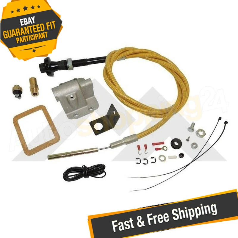 Kit de trava de desconexão segura Crown RT23002 para Jeep Wrangler YJ 1987-1995 - Imagem 1 de 4