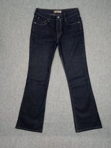 Pantalones de mezclilla Levi's 629 Bootcut para mujer talla W31 L32 azul elástico cremallera mosca - Imagen 1 de 14