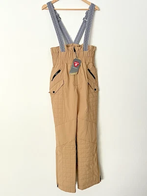 Free People Movement All Prepped Ski Bib Women's S Almond Oil Snow Pants ($428) - Image 1 of 4