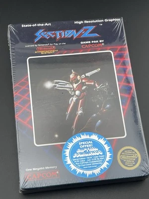 Section-Z NES Cardboard Hangtab NEW Factory-Sealed H-Seam  Capcom Nintendo Game - Image 1 of 4