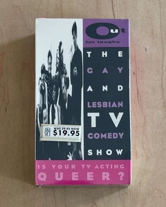 OUT FOR LAUGHS The Gay and Lesbian TV Comedy Show (1992) Sealed VHS SNL Sketch - Picture 1 of 8