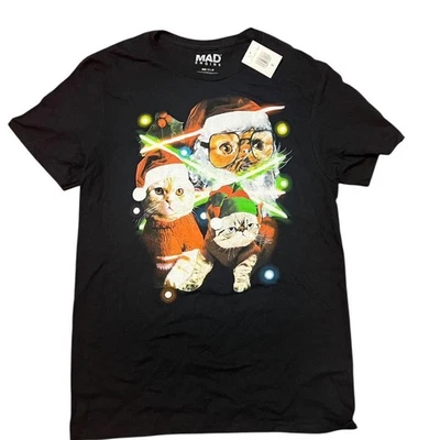 Black Grumpy Cat Mad Max Unisex Nuevo con Etiquetas Talla S Foto 1 de 4