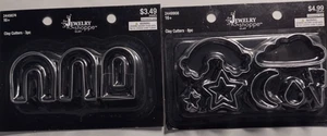 Polymer Clay Cutters Set of 2 Packs - Arches and Sky - NEW! - Picture 1 of 5