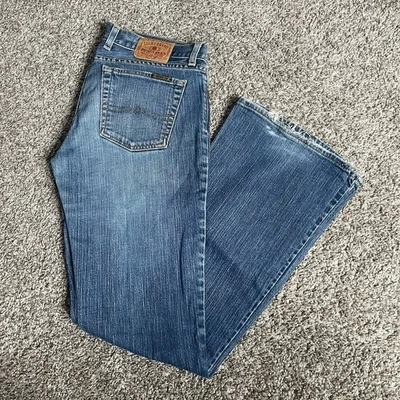 Pantalones de mezclilla Lucky Brand Dream para mujer 8/29 botones elásticos hechos en EE. UU. USADOS EN EXCELENTE ESTADO Foto 1 de 4