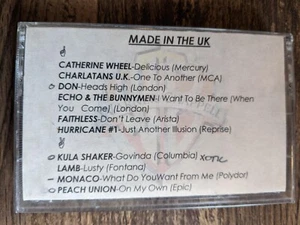 Warner Bros Made in the UK Promo Cassette Tape Radiohead Tested EX Free Shipping - Picture 1 of 7