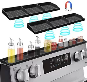 Stove Top for Silicone Shelf,30 Inch Magnetic Shelf Over the Stove Spice Rack - Picture 1 of 6