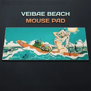 Gamersupps GG Waifu Creator Cup: Vei Veibae V2 Beach Mouse Pad | IN HAND - Picture 1 of 1