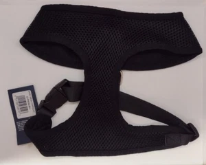 Anit Accessories Basic Mesh Harness. Large Black Chest Plate Harness For Dogs - Picture 1 of 3