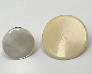 Collar studs for detachable collars vintage 1970s one mother of pearl hg - Picture 1 of 3