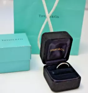 Tiffany & Co Forever Ehering 950 Platin 3 mm 5,3 Gr.Ringgröße 55/56 mit OVP - Bild 1 von 9
