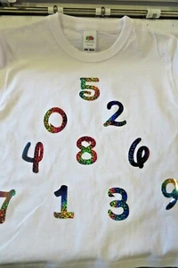Camiseta Niños/Niños Números Día Escuela - 7 Feb 2025 NSPCC - Imagen 1 de 13