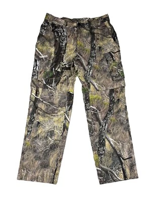 Magellan Outdoors Men's Large Eagle Pass Cargo Zip-Off Pants Camo Mossy Oak RIO - Image 1 of 4