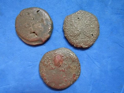  Scarce Lot (3)  Roman Republic Janus / Prow  - Image 1 of 4