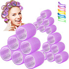 Jumbo Self Grip Hair Curlers For Long Hair, 28Pcs Large Roller Sets (3 Size) New