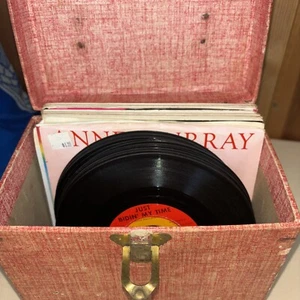45 U/min Schallplatten Konvolut und Koffer - Bild 1 von 8