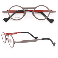 Round Pure Titanium Eyeglass Frames Men Women Full Rim Spectacles Top Quality