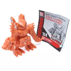 Transformers Tiny Turbo Changers - Movie Edition Series 4 - Dinobot Scorn AOE - Picture 1 of 2